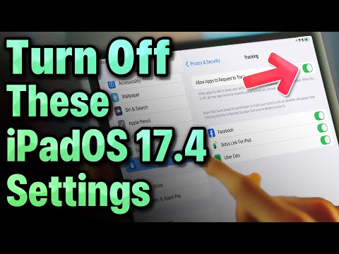 iPadOS 17.4 Settings You Need To TURN OFF Now!