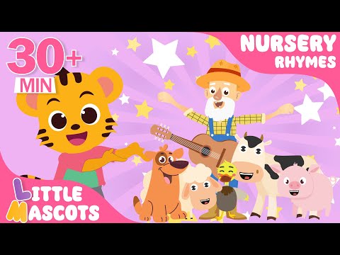 ✨Old MacDonald🚜 + Dancing Like An Animal + more Little Mascots Nursery Rhymes & Kids Songs