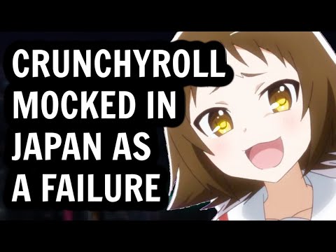 Japan is very upset with Crunchyroll