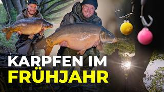 Carp fishing in spring with Philipp Woywode | Carp in March, April, May | baiting | catching