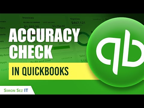 Accuracy Check Trial Balance and General Ledger in QuickBooks