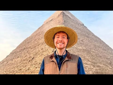 "I Spent 100 Hours Inside the Pyramids with MrBeast! (Crazy Experience)"😱😱🤔