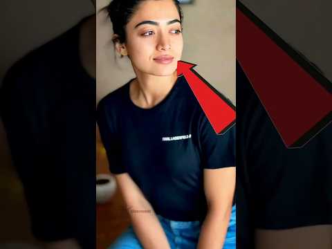 Rashmika Mandana Without Makeup Look #shorts#ytshorts