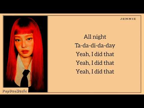 JENNIE - Damn Right (Feat. Childish Gambino & Kali Uchis) Lyrics | PopDuoMusic