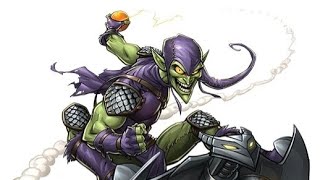 Green Goblin Drawing Part 2 COLOR