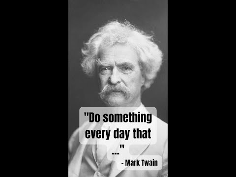 Mark Twain quote |Do something..#quoteoftheday #marktwain