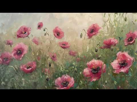 Vintage Floral Free Tv Art Wallpaper Screensaver Home Decor Samsung Oil Painting Digital Wildflower