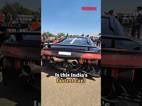 Is this India's fastest car? | 1,700+ PS R8 drag monster #overdrive