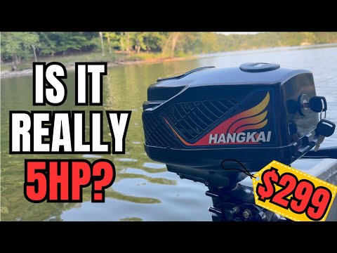 Hangkai 48V 1200W Electric Outboard Motor Testing and Review