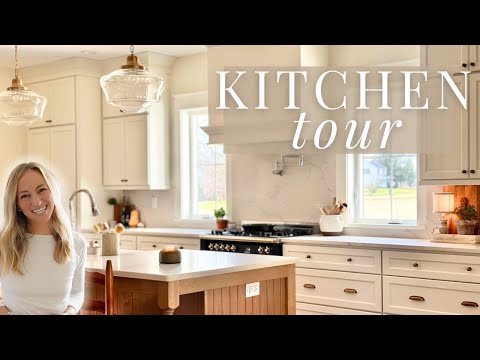 full kitchen tour! | kitchen organization ideas