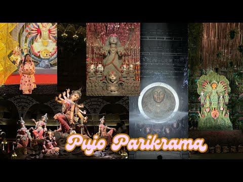 Durga Pujo Pandal in KOLKATA 🪷 || Top Pujo Pandal in Kolkata || আমাদের পুজোর ঘোরাঘুরি 😍