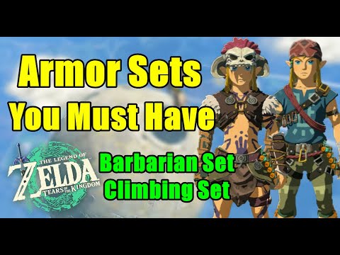 Barbarian Armor-Climbing Gear Zelda Tears of The Kingdom