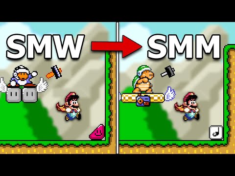 Super Mario World FULLY Recreated inside Mario Maker