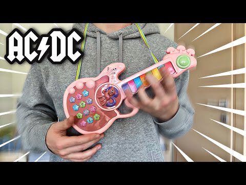 Famous Metal and Rock songs but played on TOY instruments