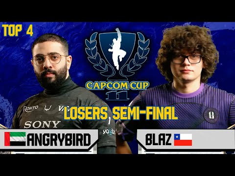 🔥Capcom Cup 11 - Top 4 LOSERS SEMI-FINAL - BLAZ (ryu) vs. ANGRYBIRD (akuma)