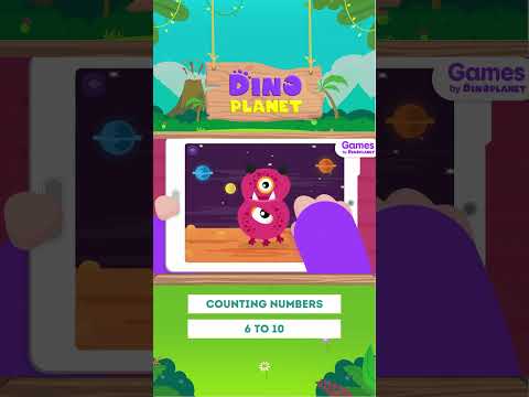 Counting games for toddlers | DINO Cartoon Class