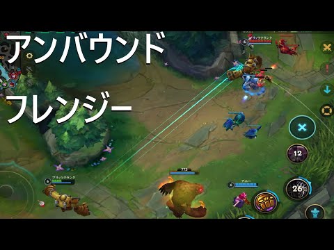 【ワイリフ】ブリッツクランク【アンバウンドフレンジー】フック長すぎ