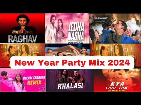 NEW YEAR BOLLYWOOD  PARTY MIX MASHUP 2024 | NON STOP BOLLYWOOD DANCE PARTY MIX DJ AMIT MUMBAI