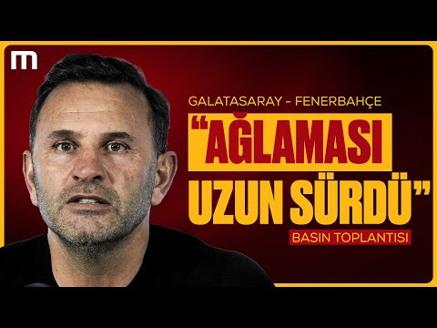 Okan Buruk Maç Sonu Basın Toplantısı | Galatasaray 0-0 Fenerbahçe