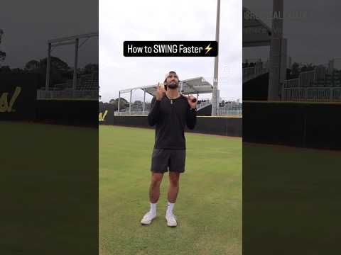 How to SWING faster⚡️ #shorts #baseball #baseballcoach