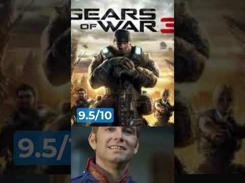 Ranking EVERY Gears Of War From Best To Worst #shorts