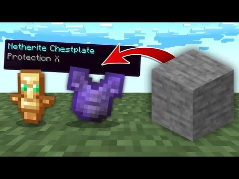 I Beat Minecraft in 10 MINUTES… with OP Stone Drops!