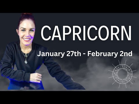 Capricorn ♑ Fresh Enthusiasm for New Challenges 🌟January 27th - February 2nd Tarot Reading 🔮🎴