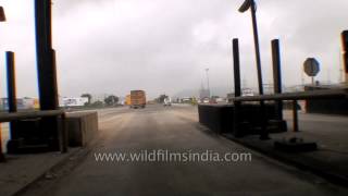 Toll gate before reaching Rajasthan :Journey Begins (Part 1)