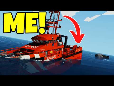 We Started Sinking AS COAST GUARD! | Stormworks Chaos