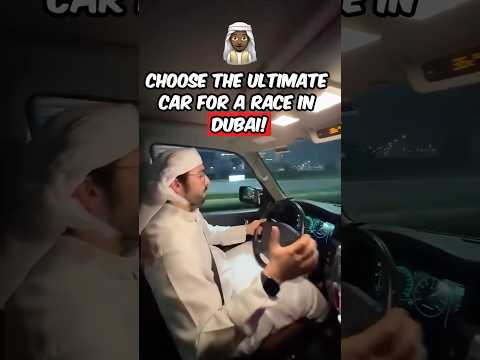 🔥 Choose Your Ultimate Ride for a Dubai Race! 🏆🏎️