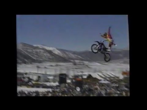 Clifford “The Flyin Hawaiian” Adoptante 2002 Winter X Games Moto Big Air Last Run