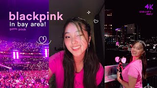 concert 𝐯𝐥𝐨𝐠 💗 • blackpink: born pink in SF! ✧︎ floor seats, merch, GRWM