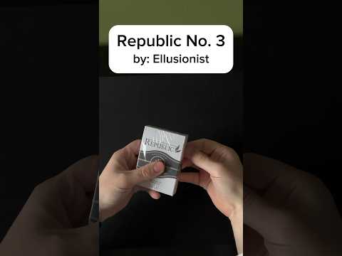 Republic No. 3 Playing Cards #playingcards #shorts