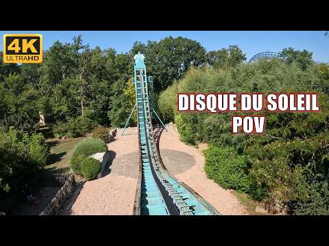 Disque du Soleil POV (4K 60FPS), Le Pal Zamperla Disko Coaster | Non-Copyright