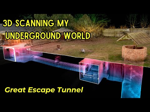 3d Scanning Underground Bunker Great Escape