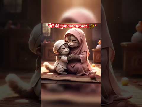 "माँ की दुआ और चमत्कार! जलता बच्चा फिर से ठीक हो गया! 💫😭"#shots #viral#aicat #islamicshort #ramadan