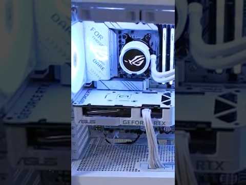 All White Gaming PC