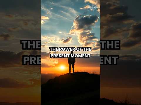 The power of the present moment, how 'now' creates your future #spirituality #spiritual #god #shorts