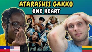 REACTION TO ATARASHII GAKKO! (新しい学校のリーダーズ ) - One Heart (Official MV) | FIRST TIME WATCHING