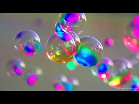 The Most Satisfying Relaxing Soap Bubbles Sensory Autism Experience. Calming music for classroom