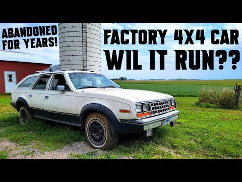 AMC Eagle ABANDONED for Years! Will it RUN & DRIVE!?