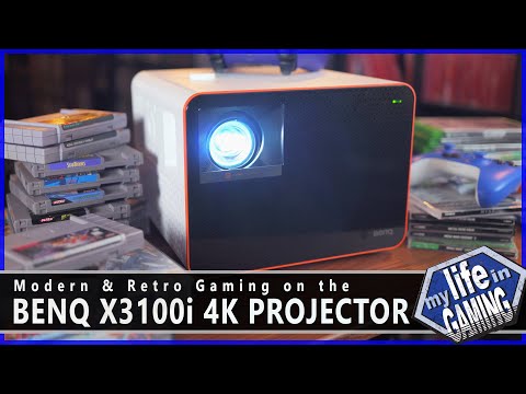 Modern and Retro Gaming on the BenQ X3100i 4K Projector / MY LIFE IN GAMING