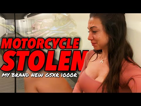 THEY STOLE MY MOTORCYCLE || Suzuki GSXR 1000R (BRAND NEW)