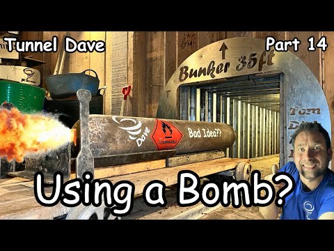 Using a Explosive projectile in Tunnel Dave great escape tunnel