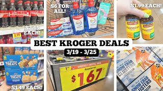 BEST KROGER DEALS | EASY COUPON DEALS USING YOUR PHONE | GROCERY & HOUSEHOLD SAVINGS | 3/19 - 3/25