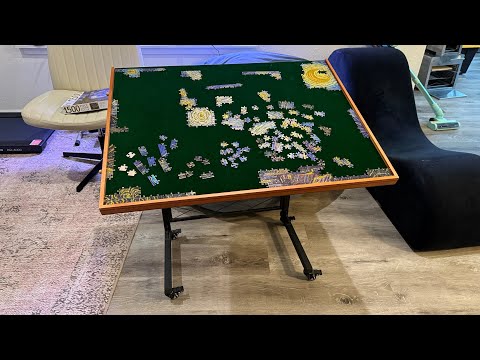 Jigsaw Puzzle Table/Rolling Desk Update