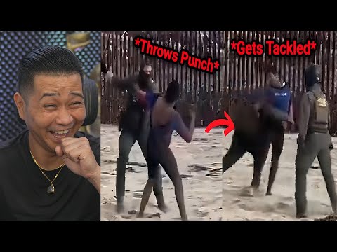 Illegal Immigrant Tries To FIGHT Ice Then Gets Deported