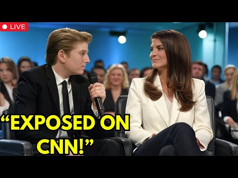 Kaitlan Collins GOES AFTER Barron Trump on CNN, Faces INSTANT HUMILIATION on LIVE TV!