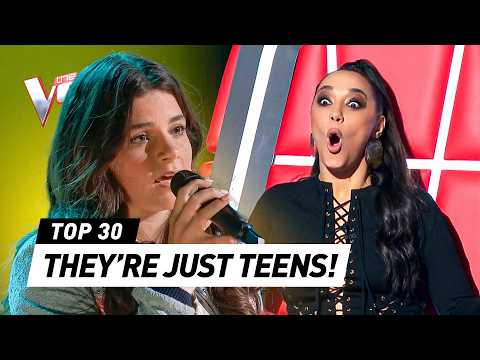 The Most INCREDIBLE TEENAGERS in The Voice History!