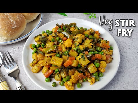 Stir Fry Vegetables | Easy veg stir-fry recipe | Stir Fry Recipe | Veg stir fry in 10 min